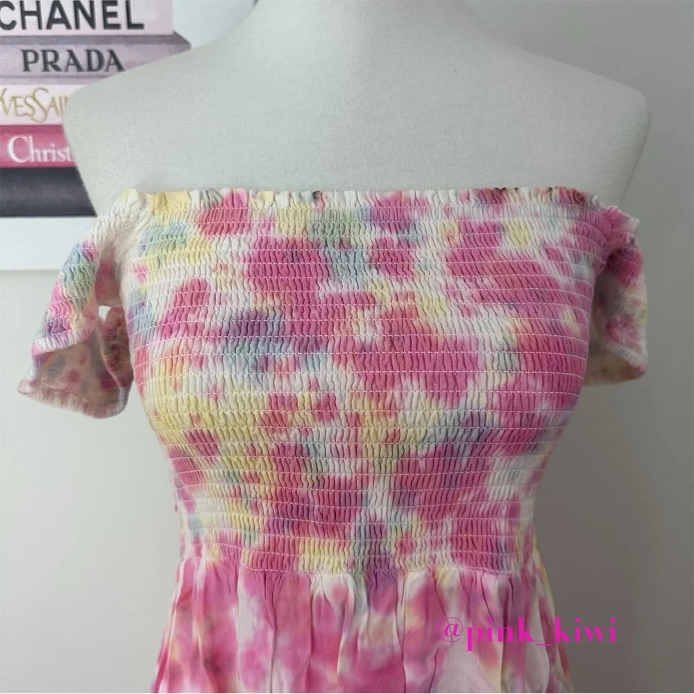 ⬇️REDUCED❗️Area Stars Kaia Tie Dye Smock Maxi Dress - Picture 3 of 17